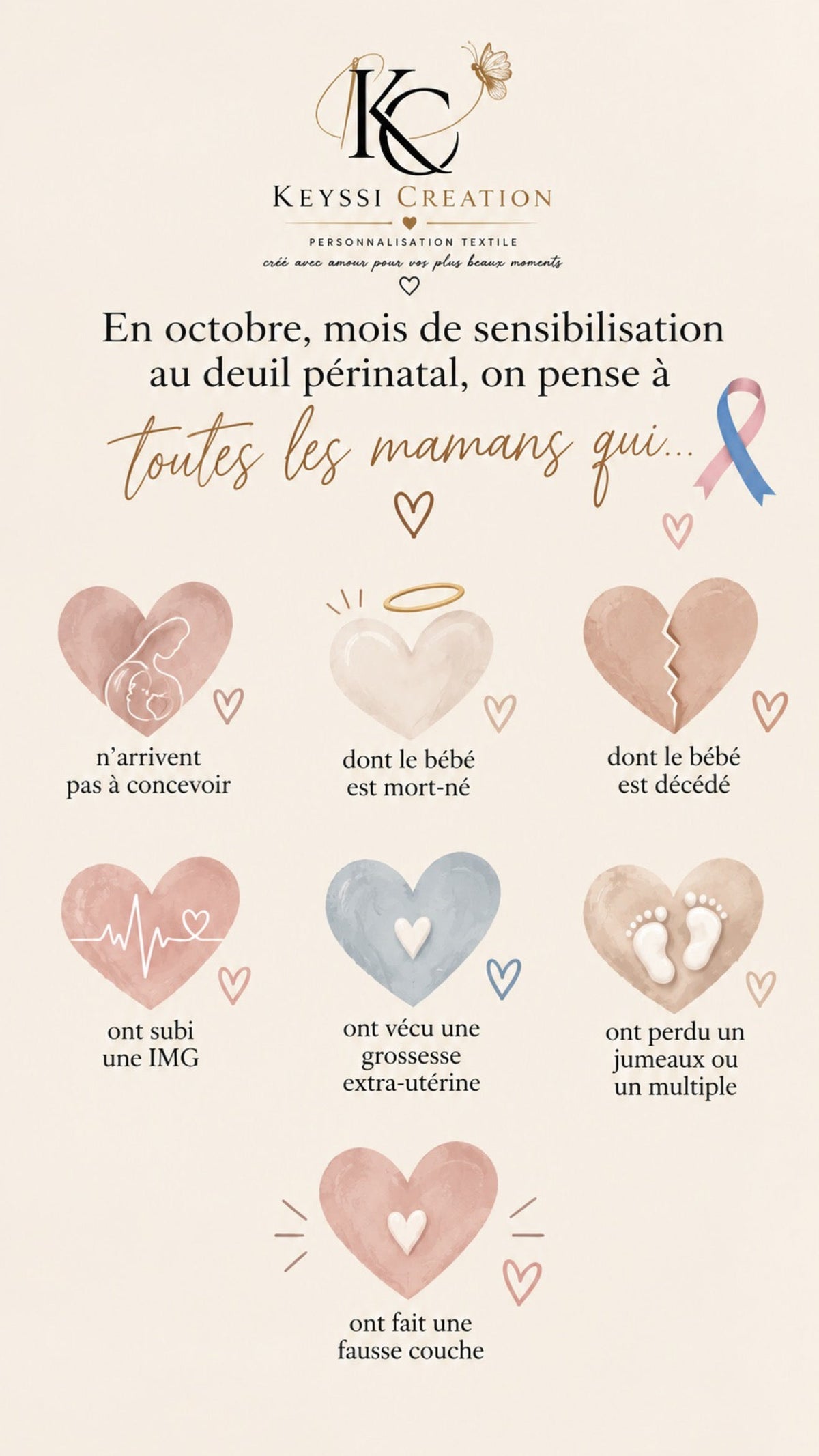 Deuil périnatal : une pensée pour toutes les mamans qui traversent cette épreuve